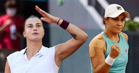 Barty vs. Sabalenka .